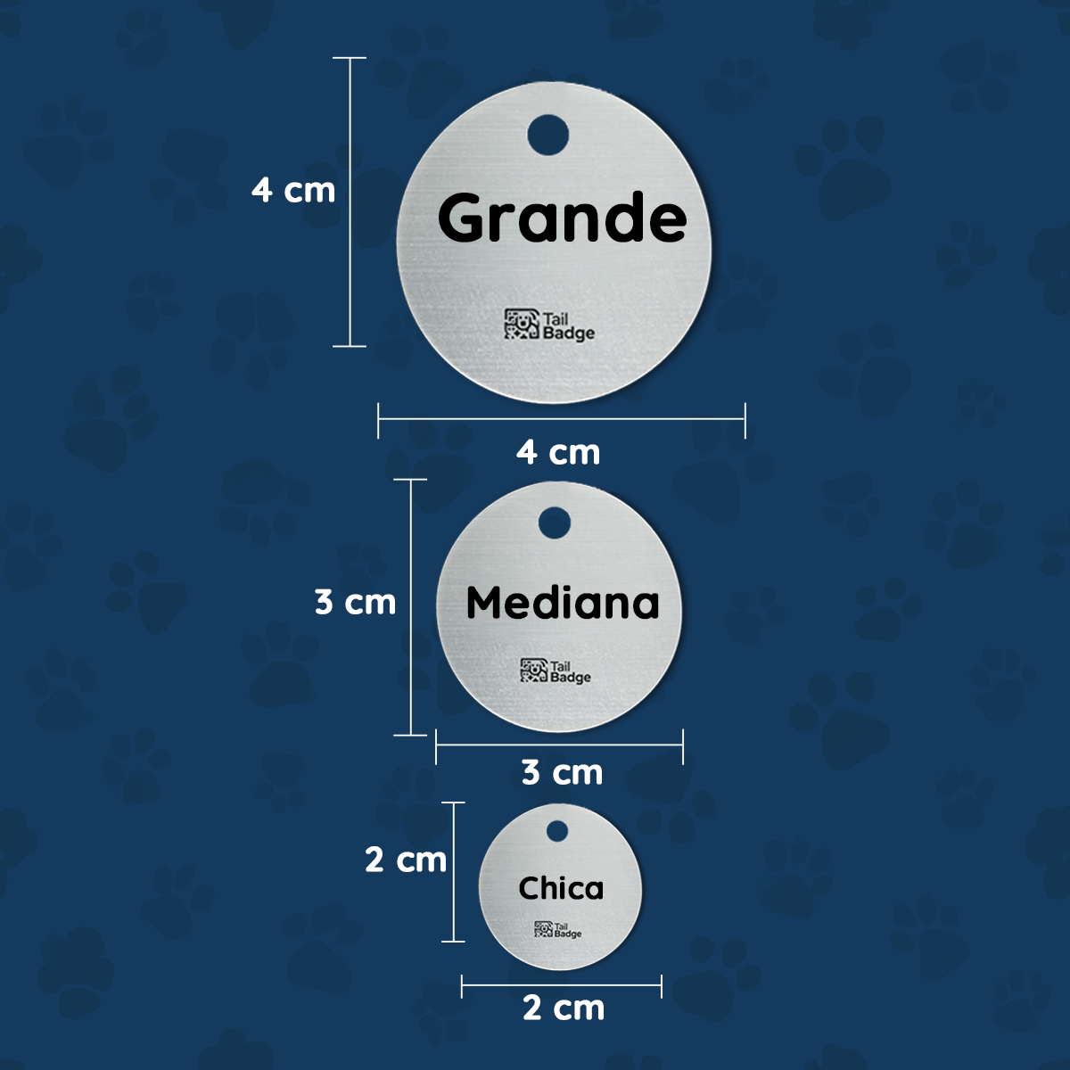 CIRCULAR PET TAG