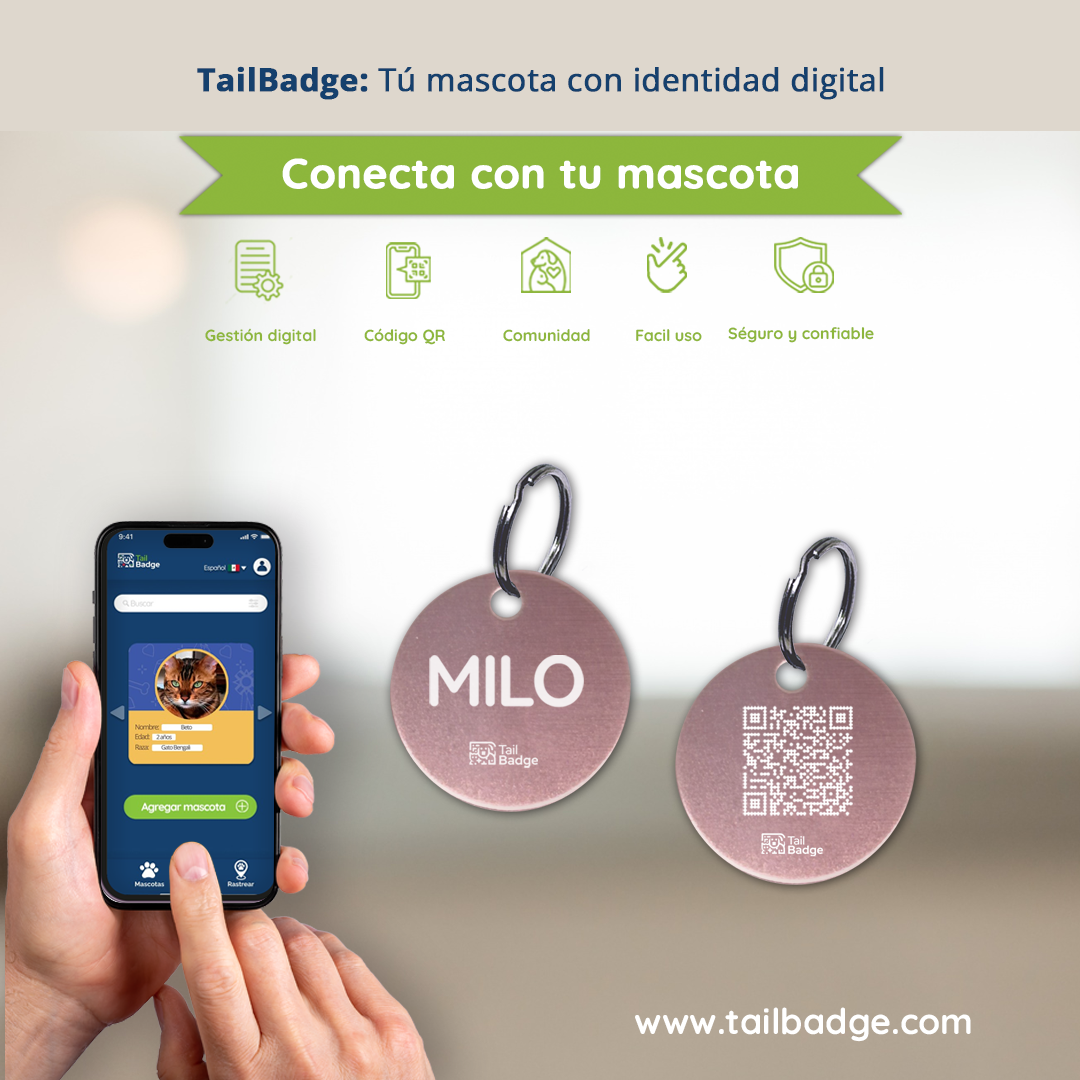 CIRCULAR PET TAG (ALUMINUM)