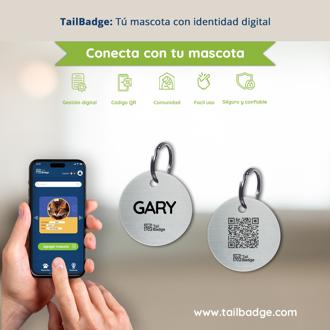 CIRCULAR PET TAG (ALUMINUM)