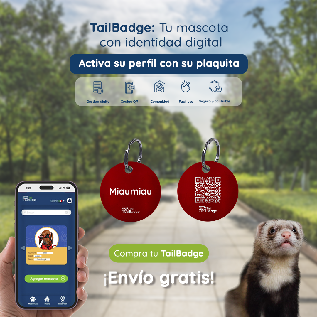 CIRCULAR PET TAG (ALUMINUM)